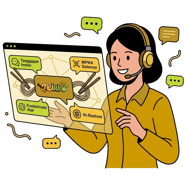 Contact illustration